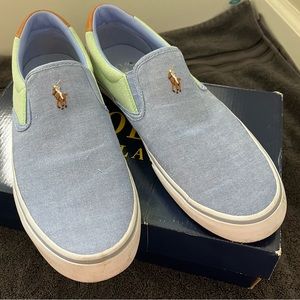 Men’s Polo Ralph Lauren ColorBlock Slip On Sneakers